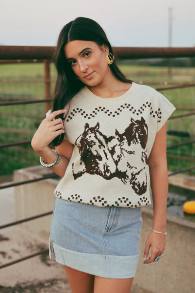 The Thoroughbred Sweater Vest