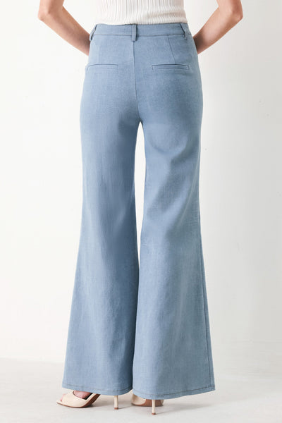 LUNA FLARE WOVEN PANTS